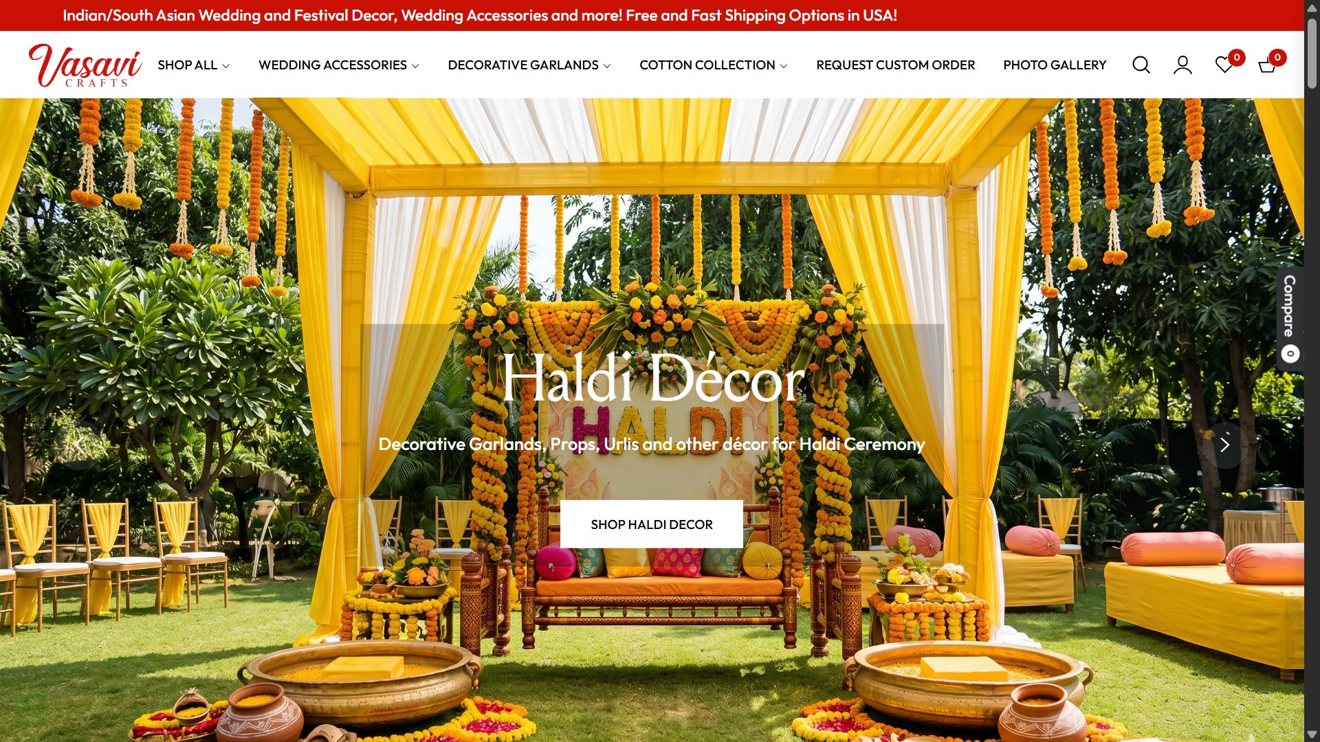 Vasavi Crafts - eCommerce Platform